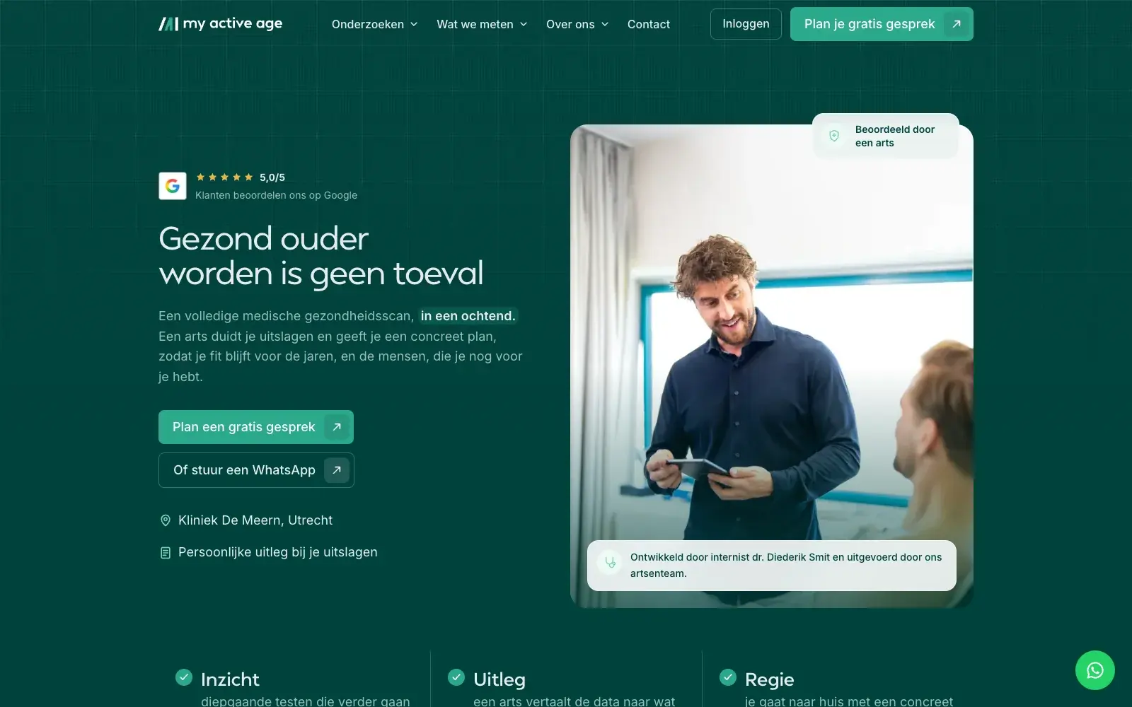 My Active Age: Marketing site, client portal, admin portal, design system.